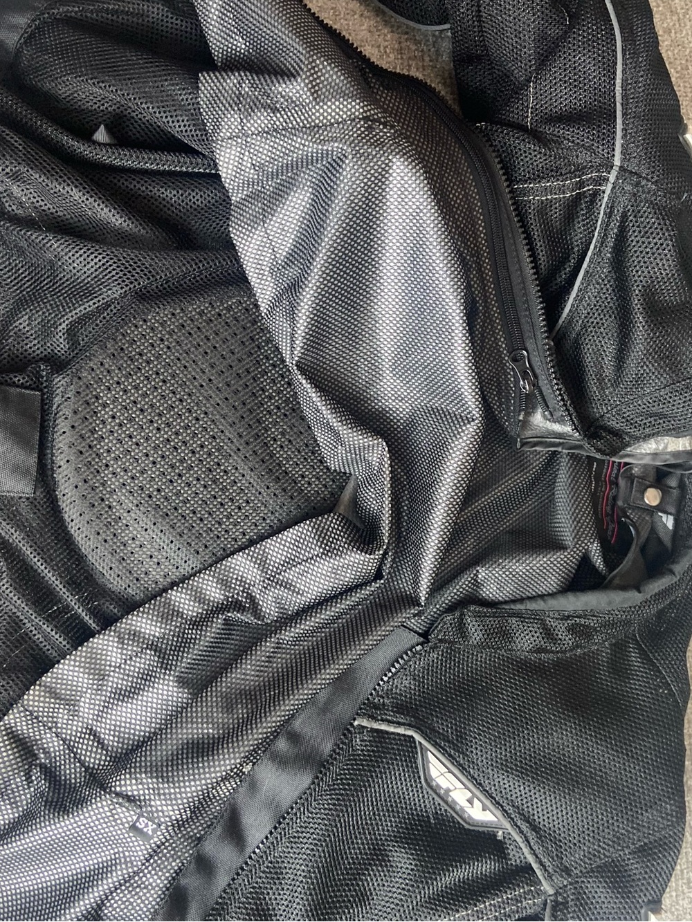 Fly Racing Black Mesh Motorcycle Jacket - Picture 6 of 6